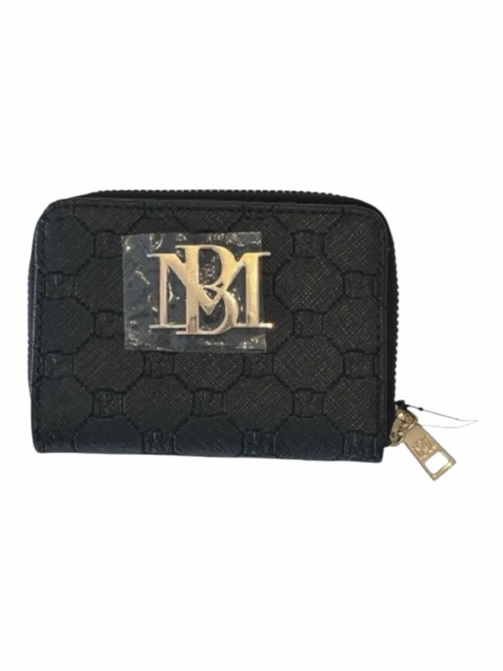 Badgley Mischka Black Vegan Leather Wallet